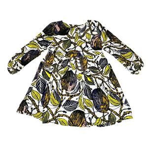 Bapribap Leaves Print Dress Size 4T